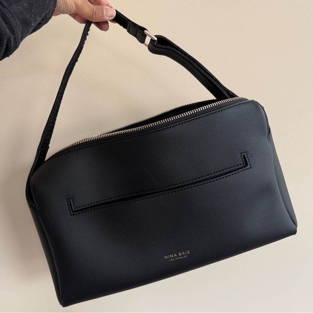 New Mina Baie Stroller Caddy - Black/Gold